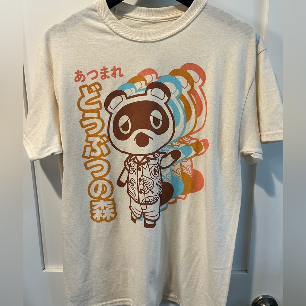 Nintendo Animal Crossing Cream Graphic Tee